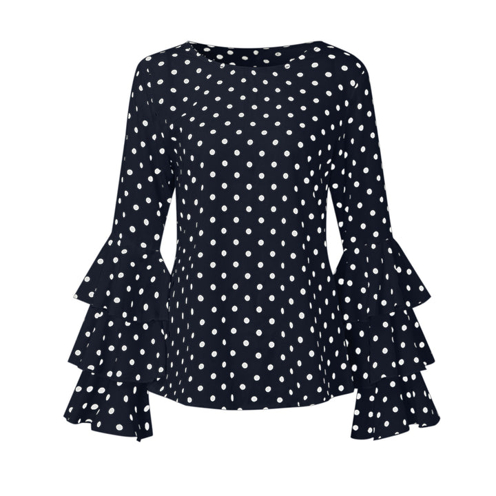 Blusa Poá Manga Boca de Sino