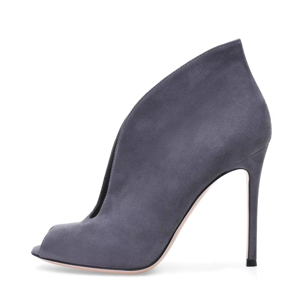 Open Boot Salto Fino Suede Deluxe