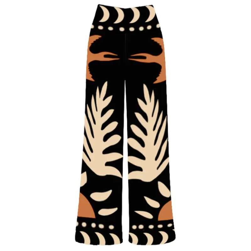 Biquíni Assimétrico Místico Sol e Lua Preto