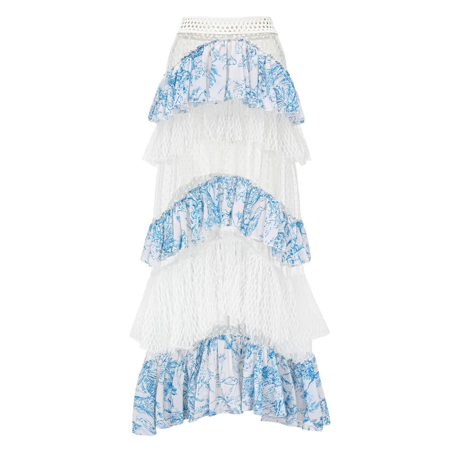 Biquíni Clássico Azulejo Com Detalhes Vazados - Poderosa