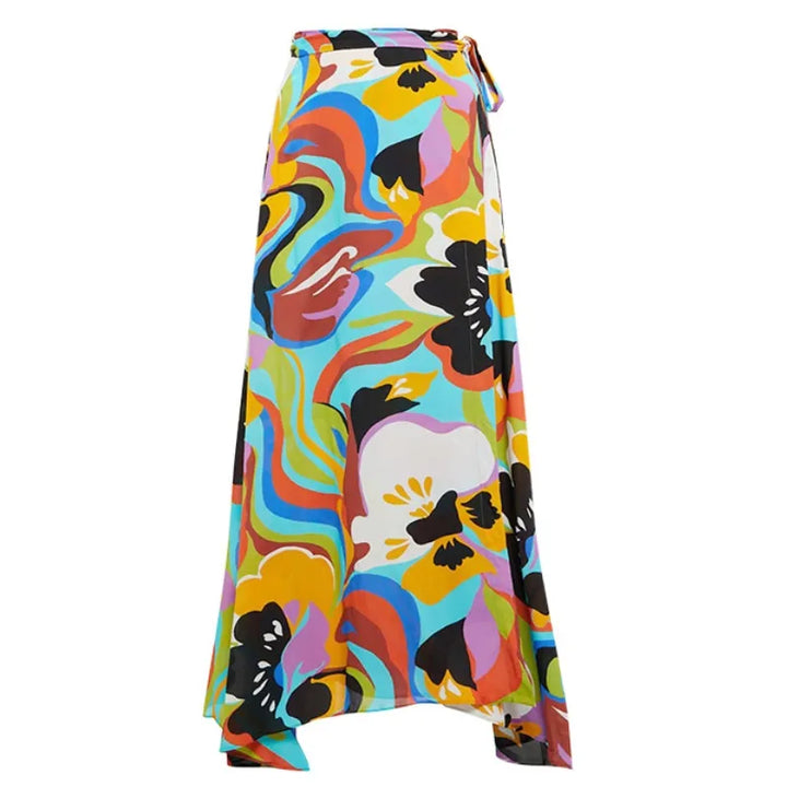 Biquíni Halter Neck Estampa Abstrata - Poderosa