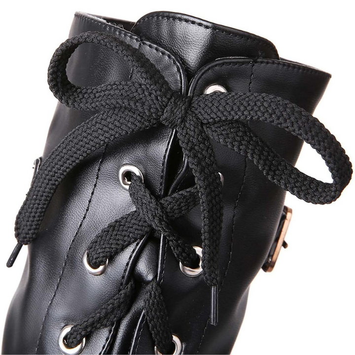 Bota Coturno Tratorado Cano Longo