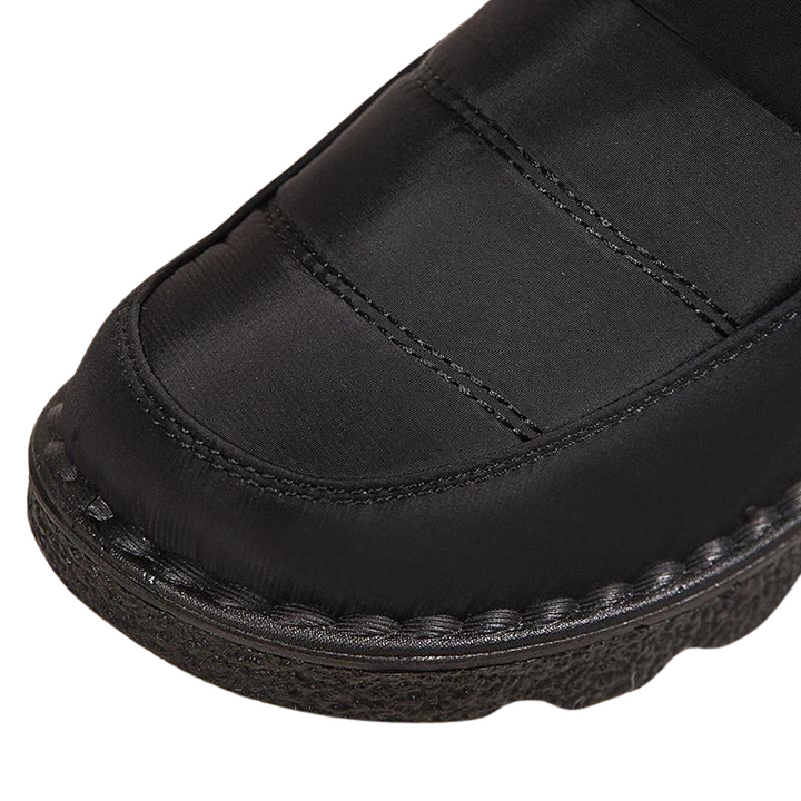 Bota Snow Cano Curto Matelassê Com Pelos