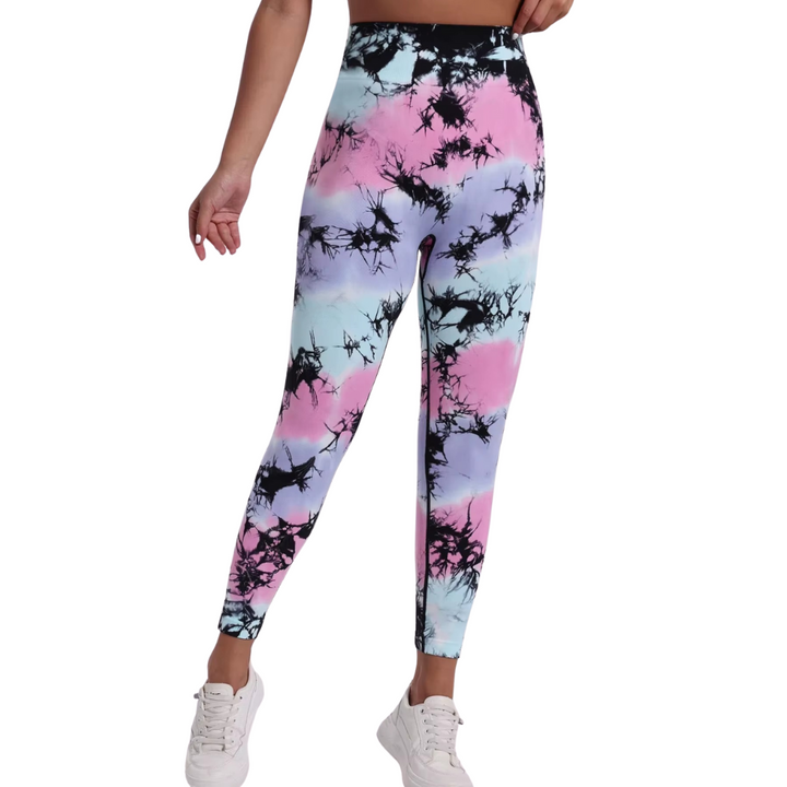 Legging Cosmic Tie-Dye Multicor