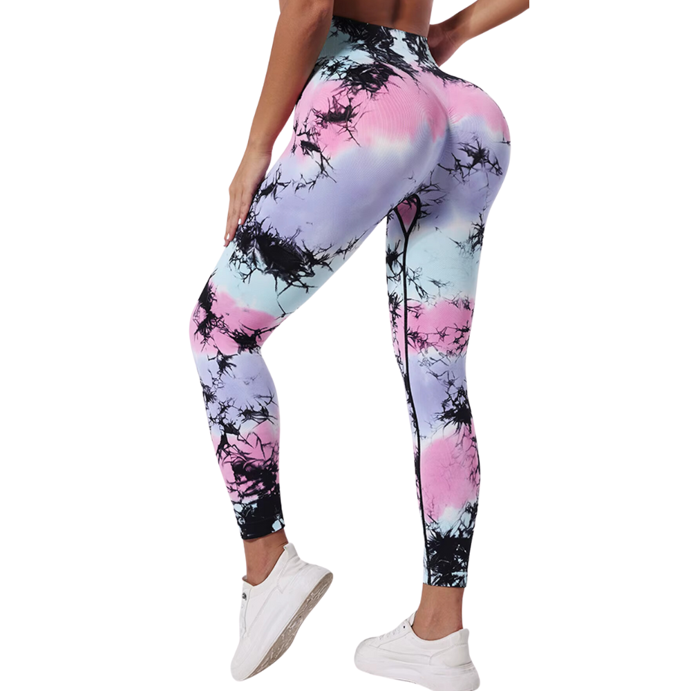 Legging Cosmic Tie-Dye Multicor