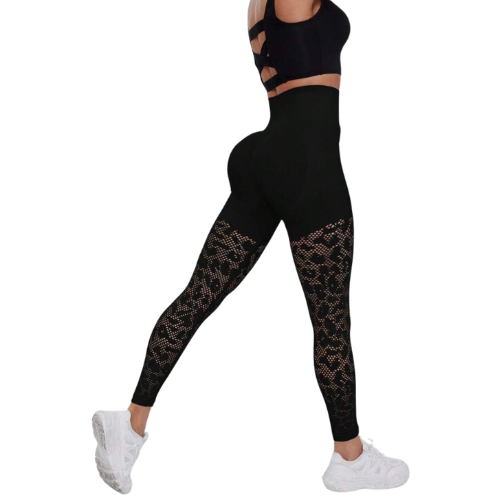 Legging Sculpt com Detalhes Vazados