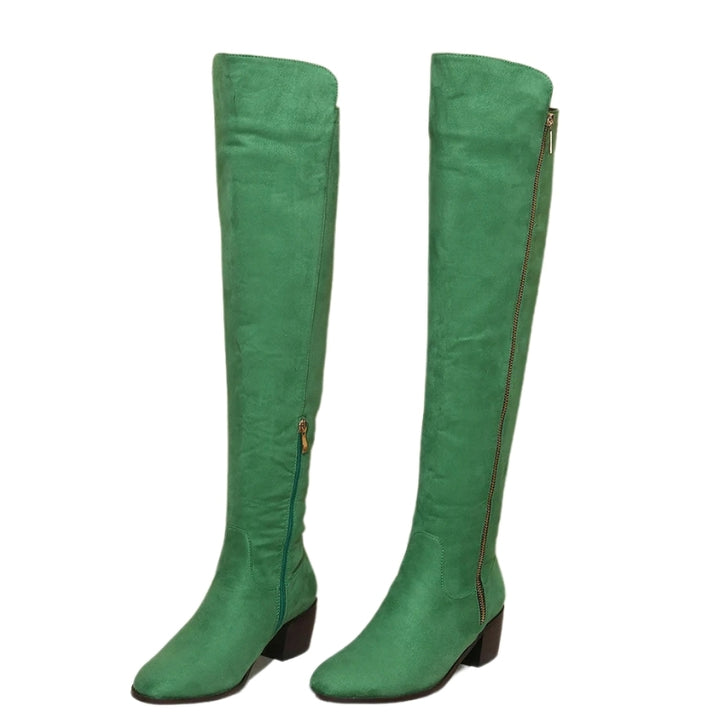 Bota Over The Knee Classic Zip