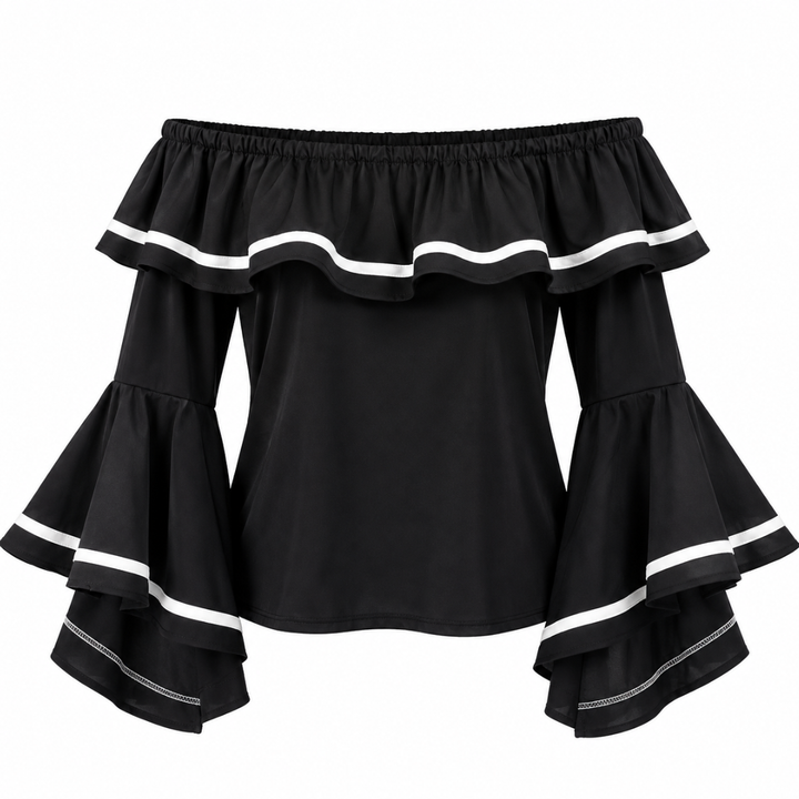 Blusa Cigana Manga Sino