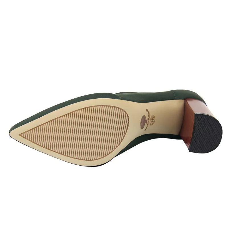 Bota Elegance Com Salto Bloco