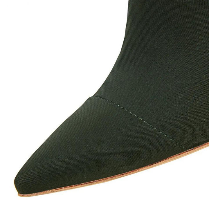 Bota Elegance Com Salto Bloco