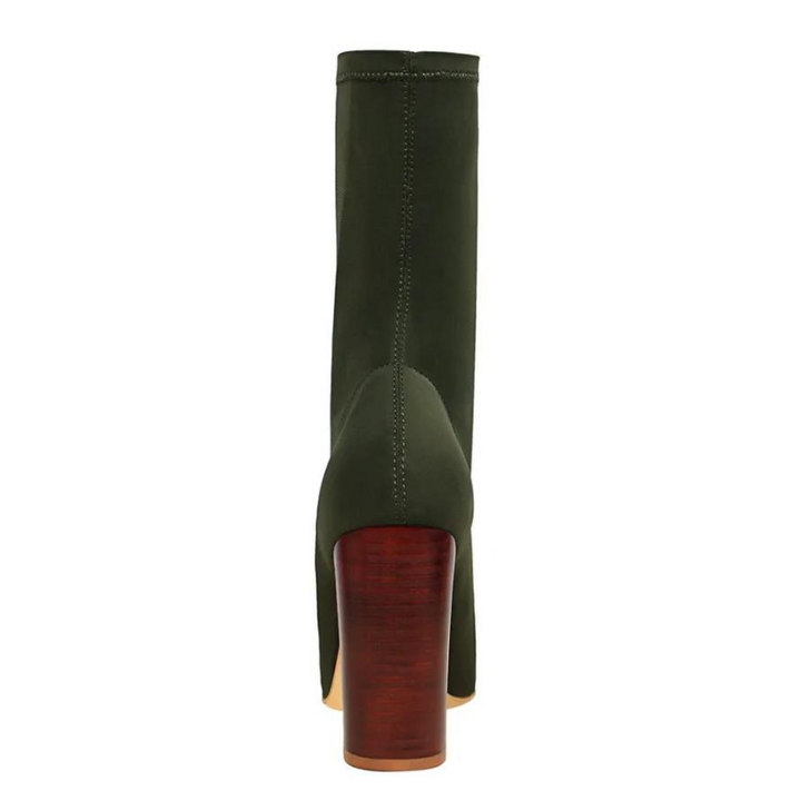 Bota Elegance Com Salto Bloco