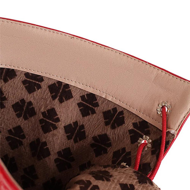 Bota Coturno Tratorado Cano Longo Verniz