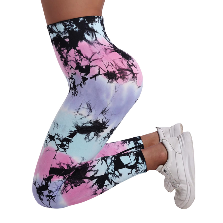 Legging Cosmic Tie-Dye Multicor