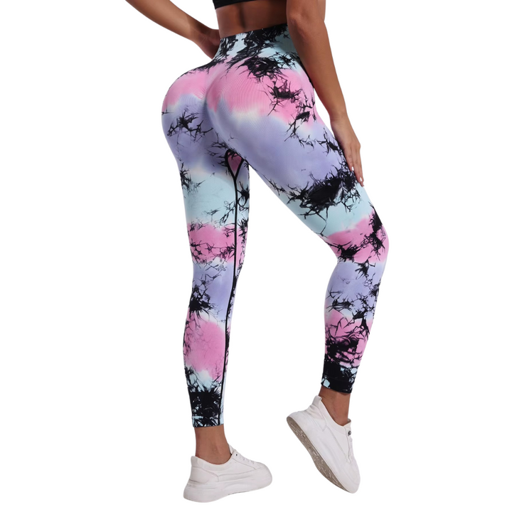 Legging Cosmic Tie-Dye Multicor