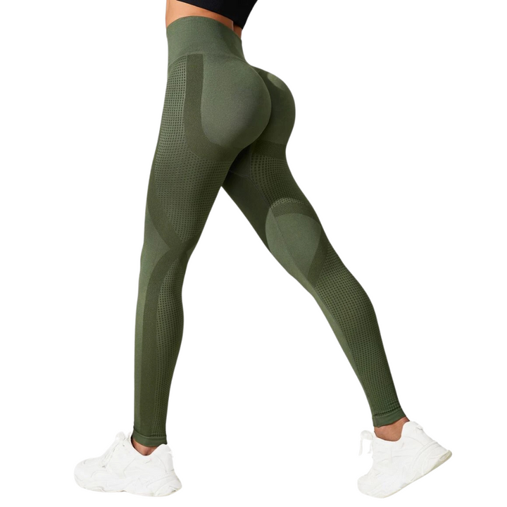 Legging Fitness Sculpt Verde Militar