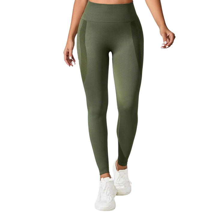 Legging Fitness Sculpt Verde Militar