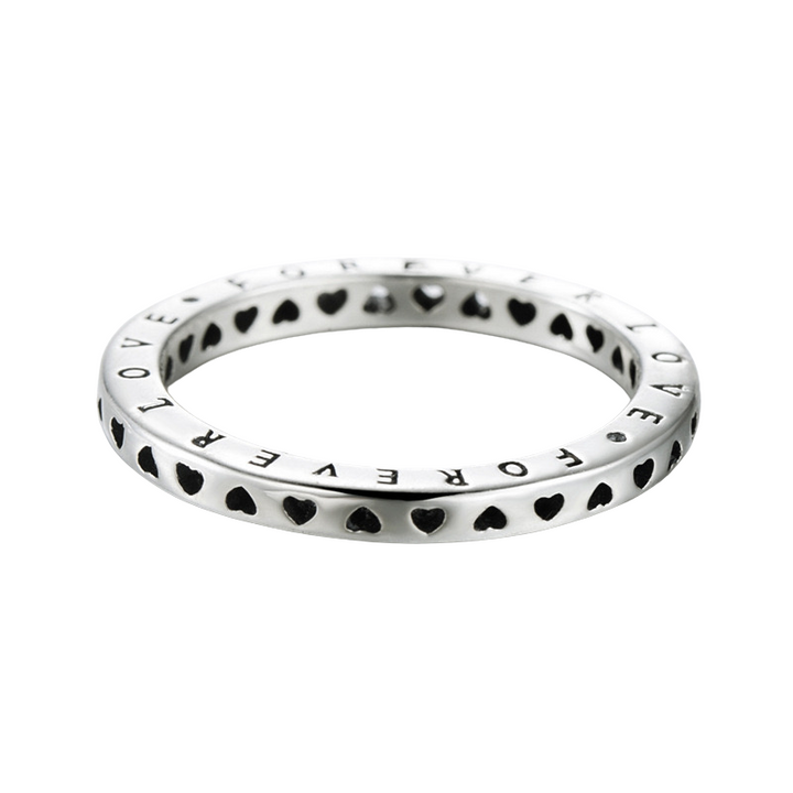 Anel Amor Eterno Prata 925