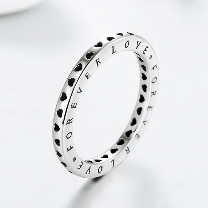 Anel Amor Eterno Prata 925