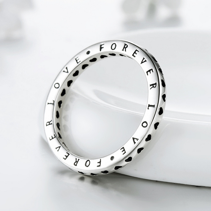 Anel Amor Eterno Prata 925