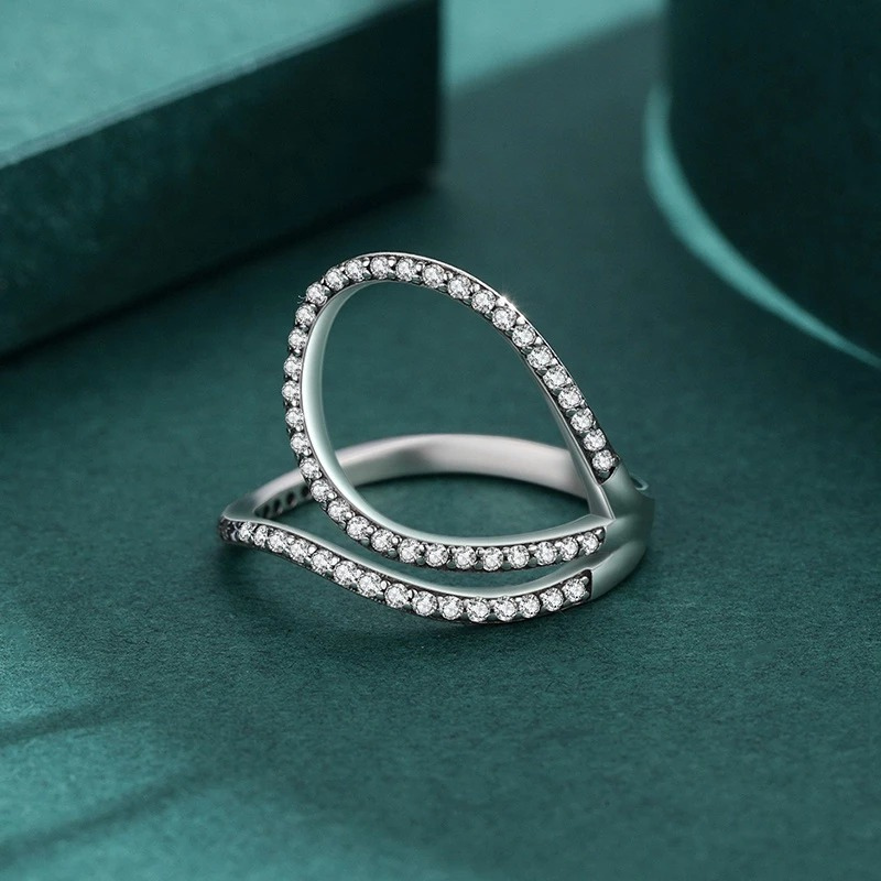 Anel Laços Eternos Prata 925