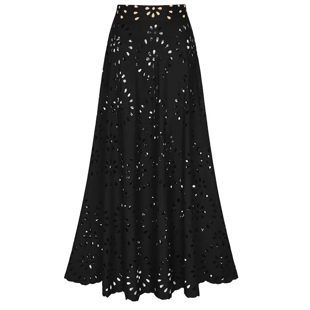 Maiô Glamour Vazado Preto