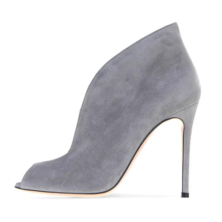 Open Boot Salto Fino Suede Deluxe