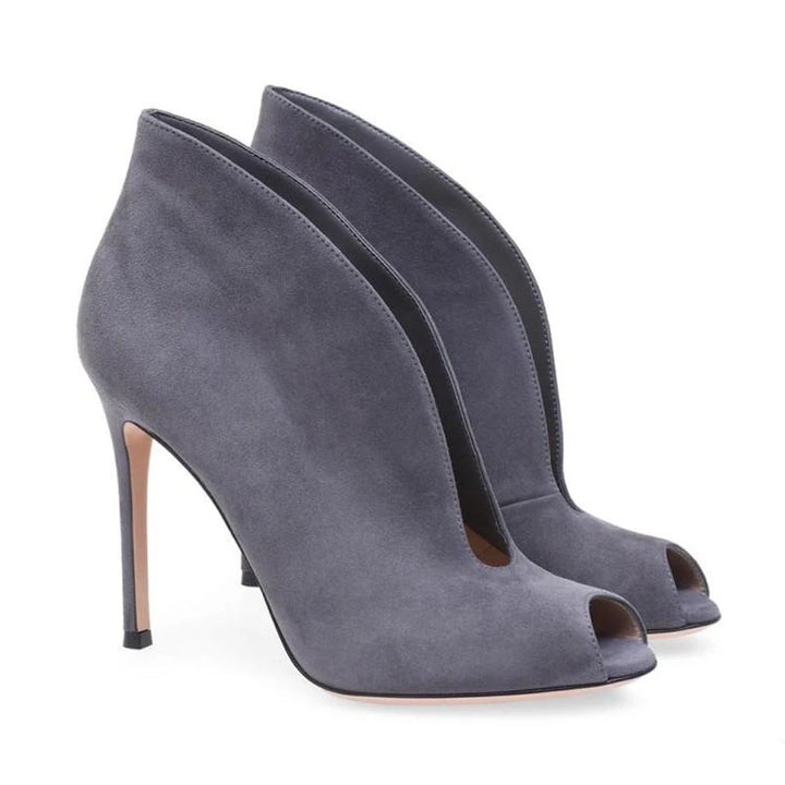 Open Boot Salto Fino Suede Deluxe