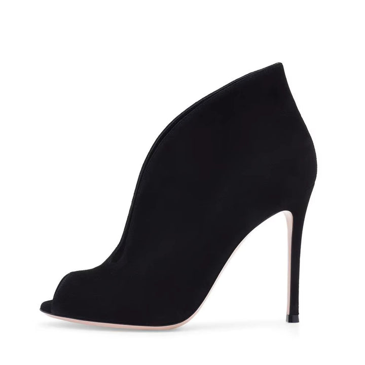 Open Boot Salto Fino Suede Deluxe