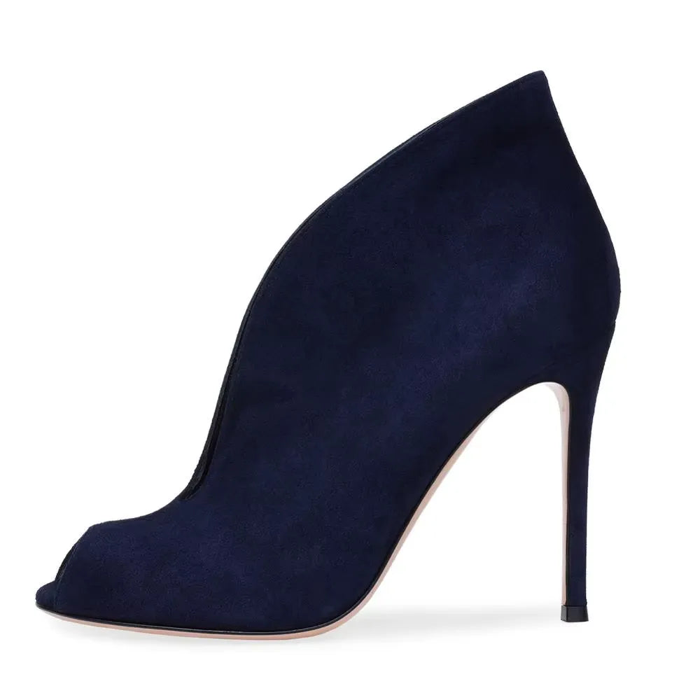 Open Boot Salto Fino Suede Deluxe