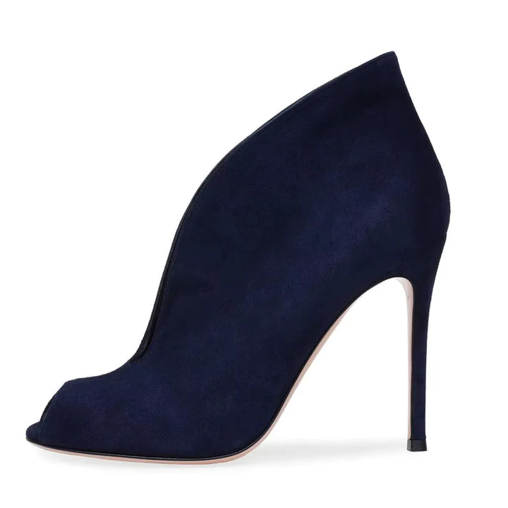 Open Boot Salto Fino Suede Deluxe