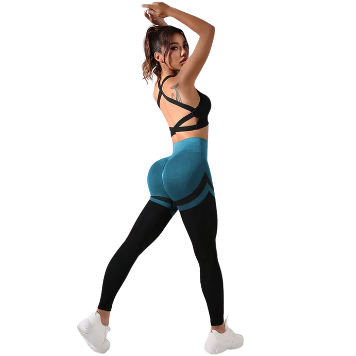 Legging Contrast Sculpt Levanta Bumbum
