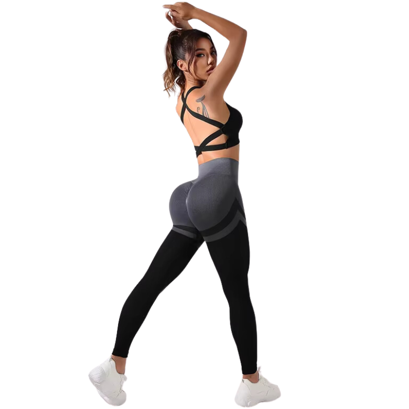Legging Contrast Sculpt Levanta Bumbum