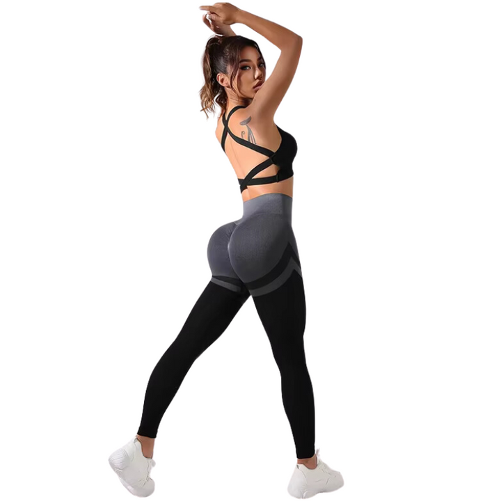 Legging Contrast Sculpt Levanta Bumbum