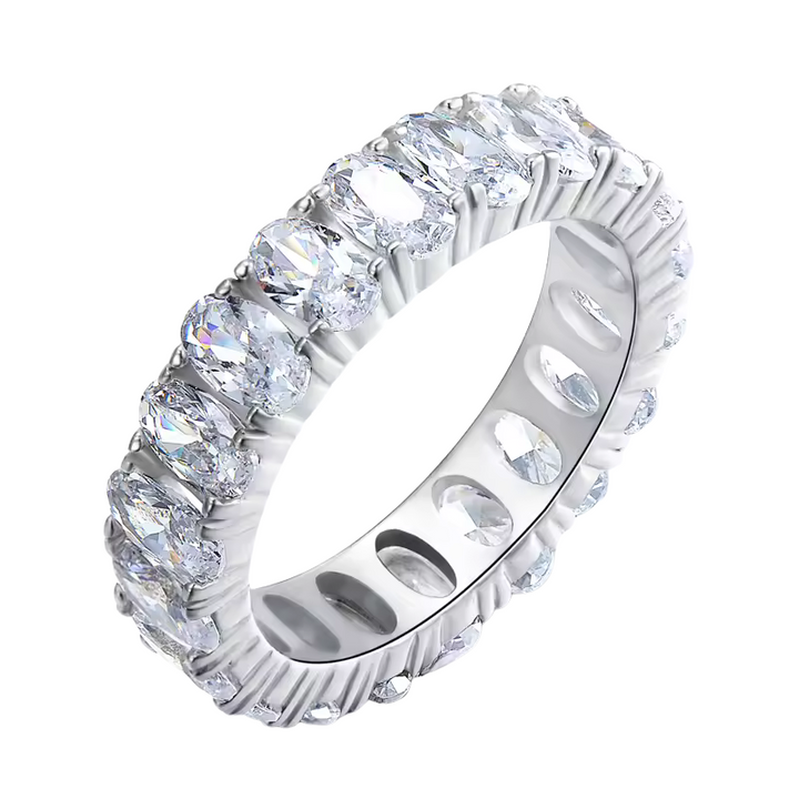 Anel Brilho Infinito Prata 925