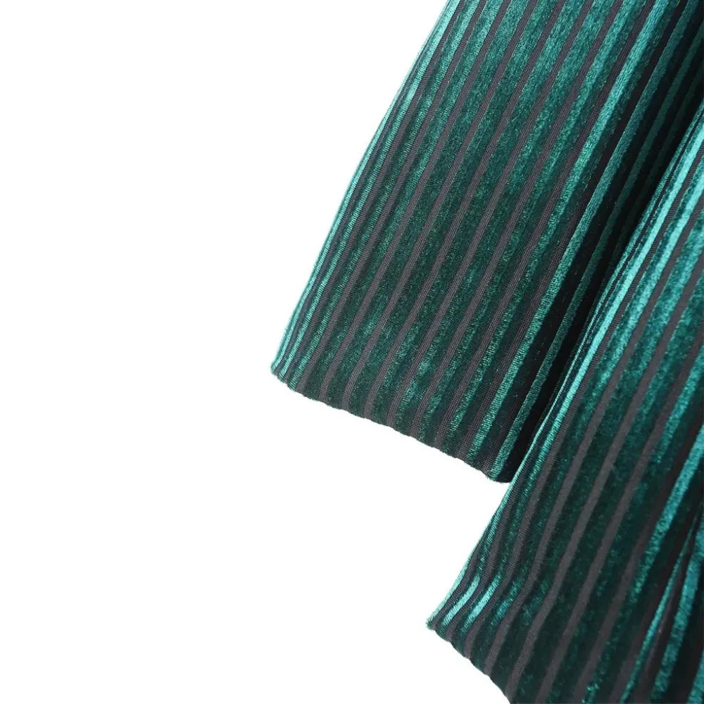 Blazer Veludo Canelado Verde Esmeralda - Poderosa