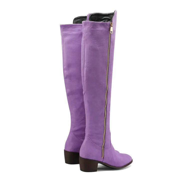 Bota Over The Knee Classic Zip