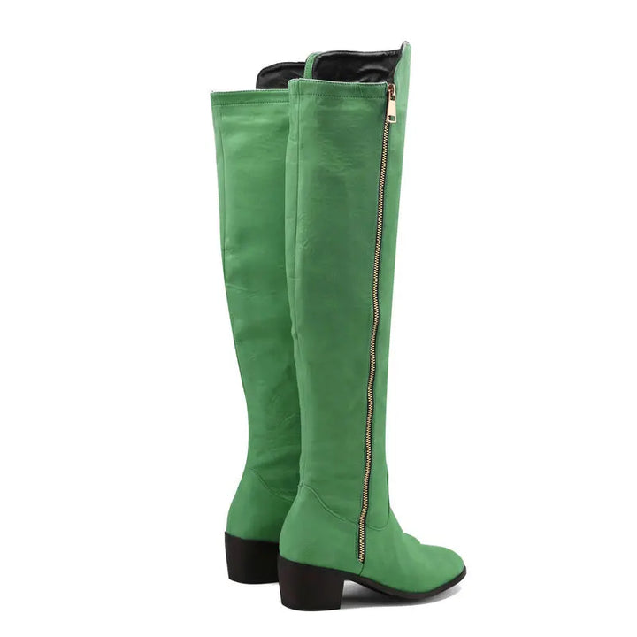 Bota Over The Knee Classic Zip