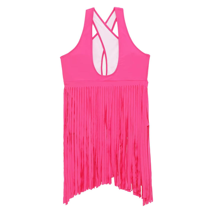 Maiô Plus Size Cruzado Com Franjas