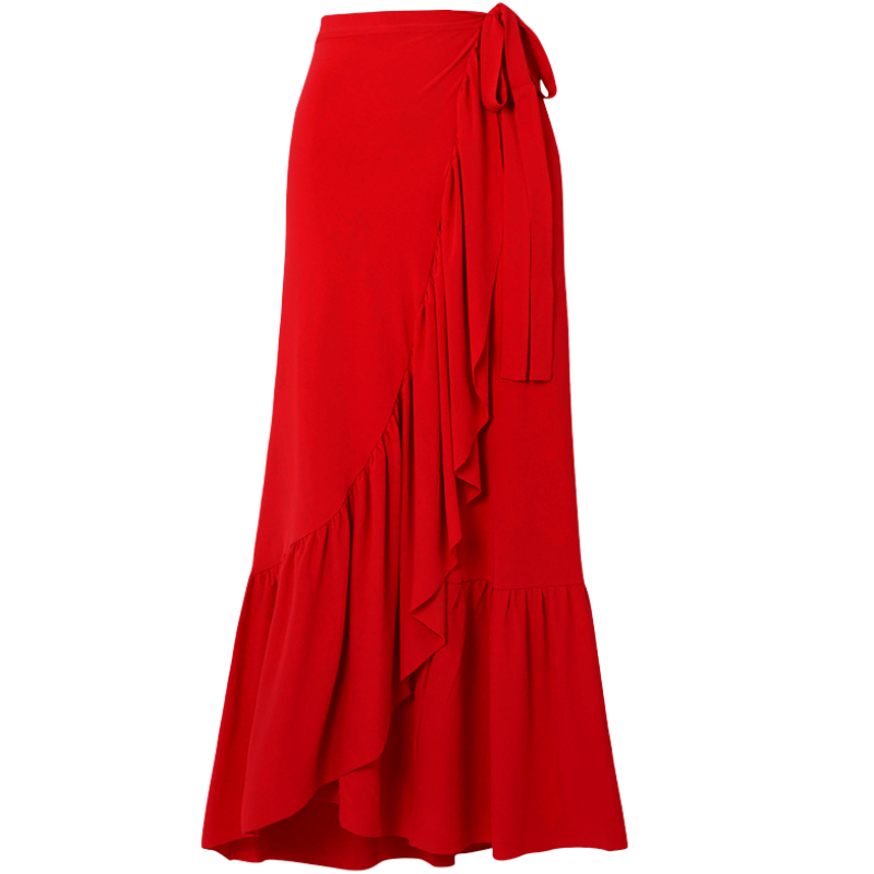 Maiô Vermelho Profundo Com Detalhe Flor - Poderosa