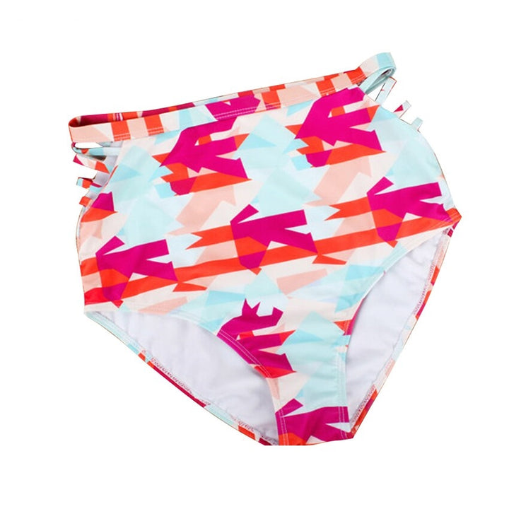 Biquíni Cintura Alta Estampado Plus Size