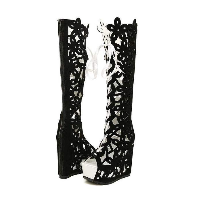 Gladiadora Plataforma Com Amarração