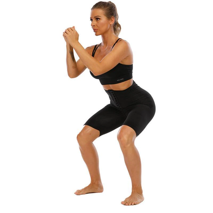 Bermuda Com Cinta Modeladora Anticelulite Efeito Sauna