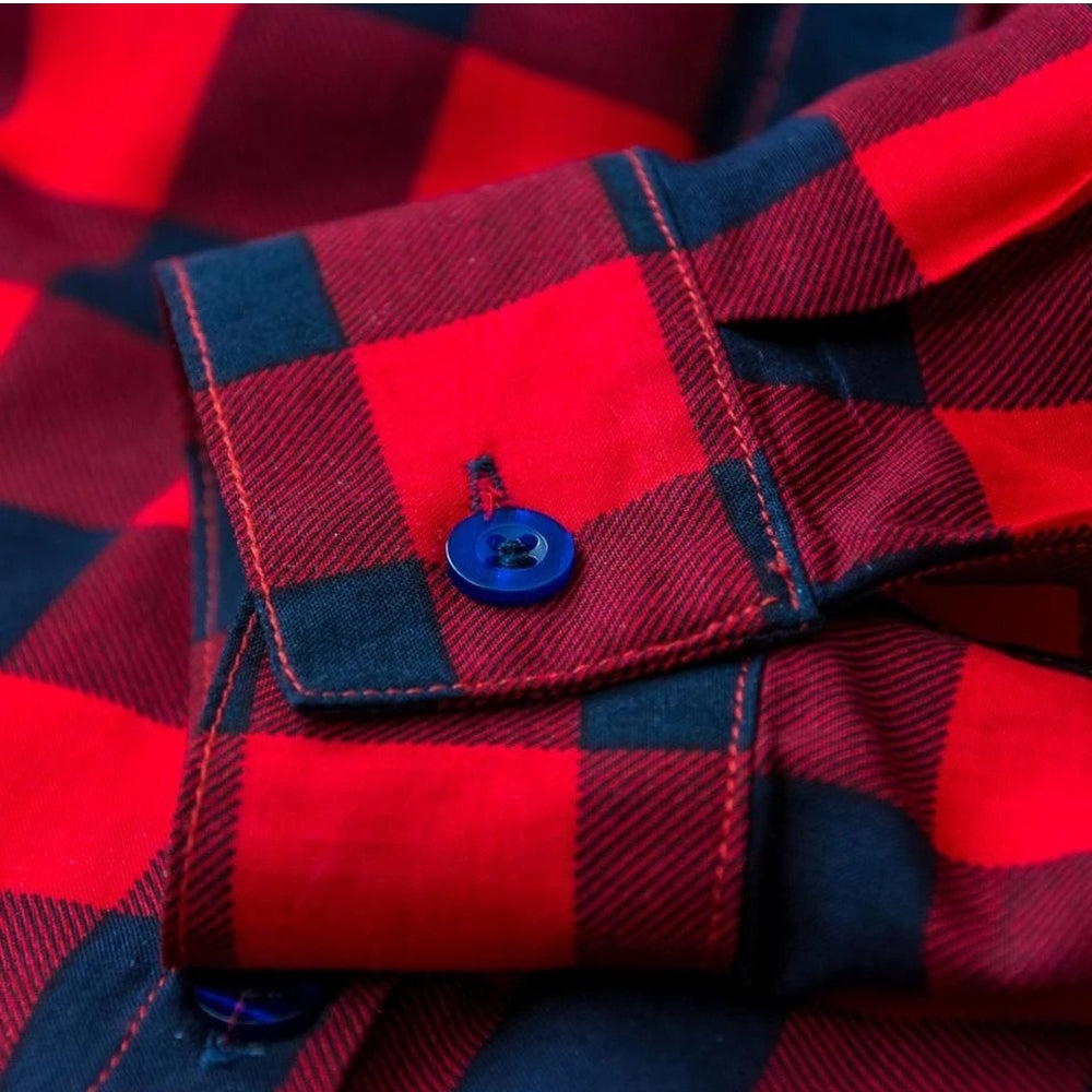 Camisa Open Shoulder Xadrez