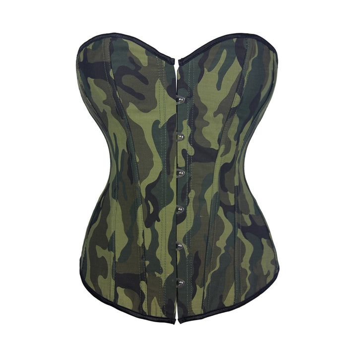 Corset Overbust Camuflado