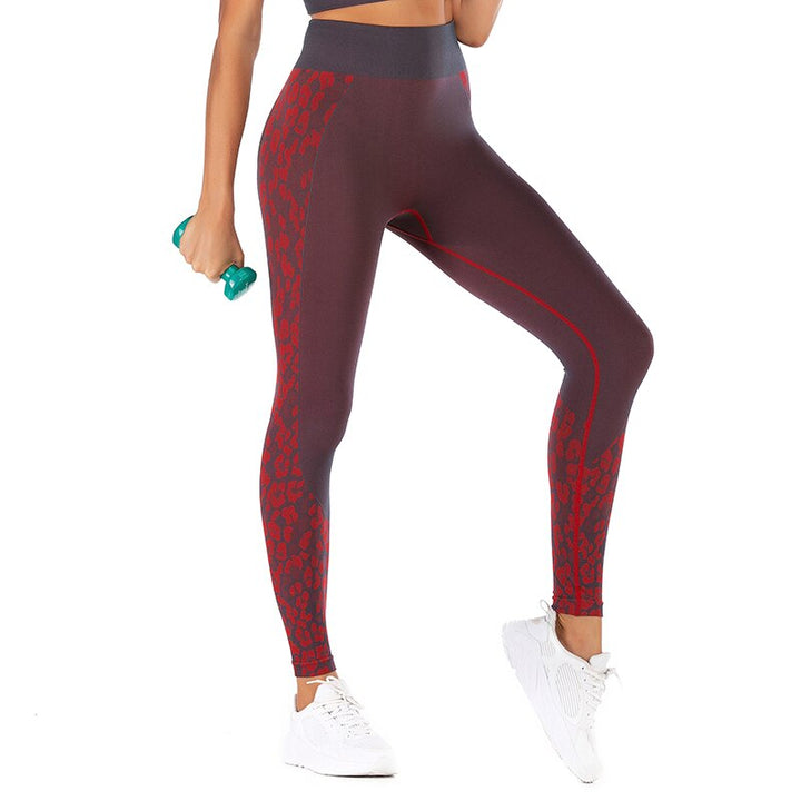 Legging Fitness Detalhe Leopardo