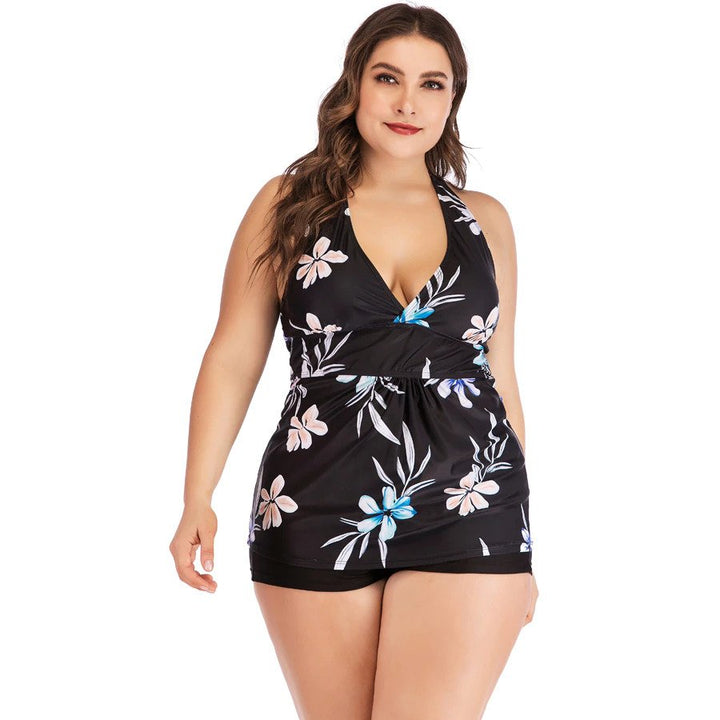 Conjunto Tanquíni Plus Size Floral