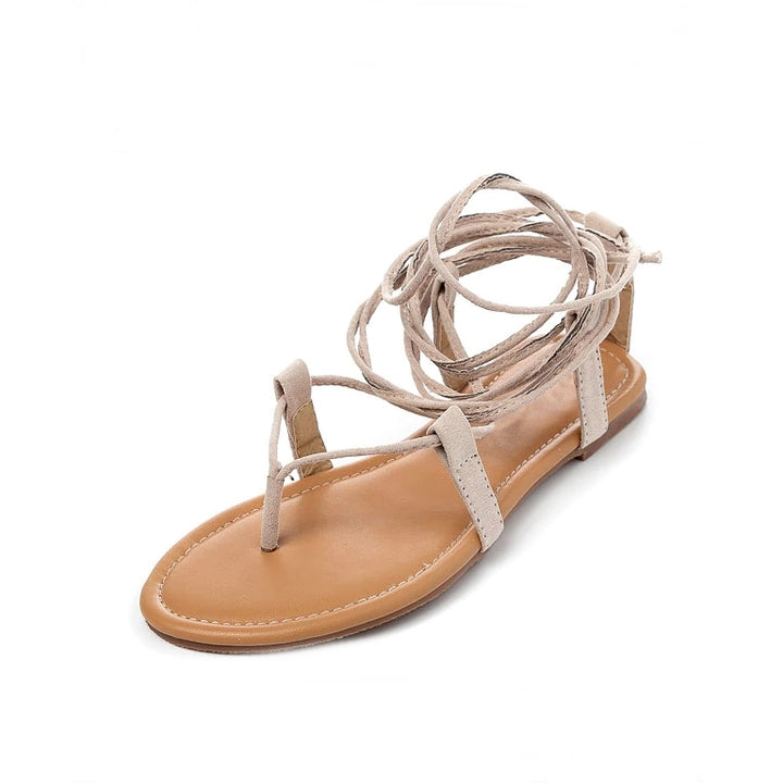 Rasteira Gladiadora Com Amarração