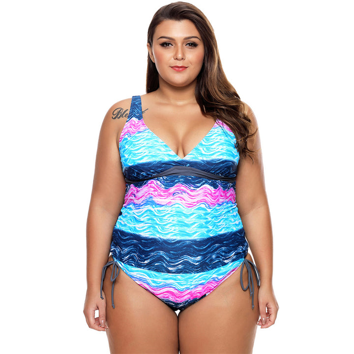 Tanquíni Plus Size Degradê
