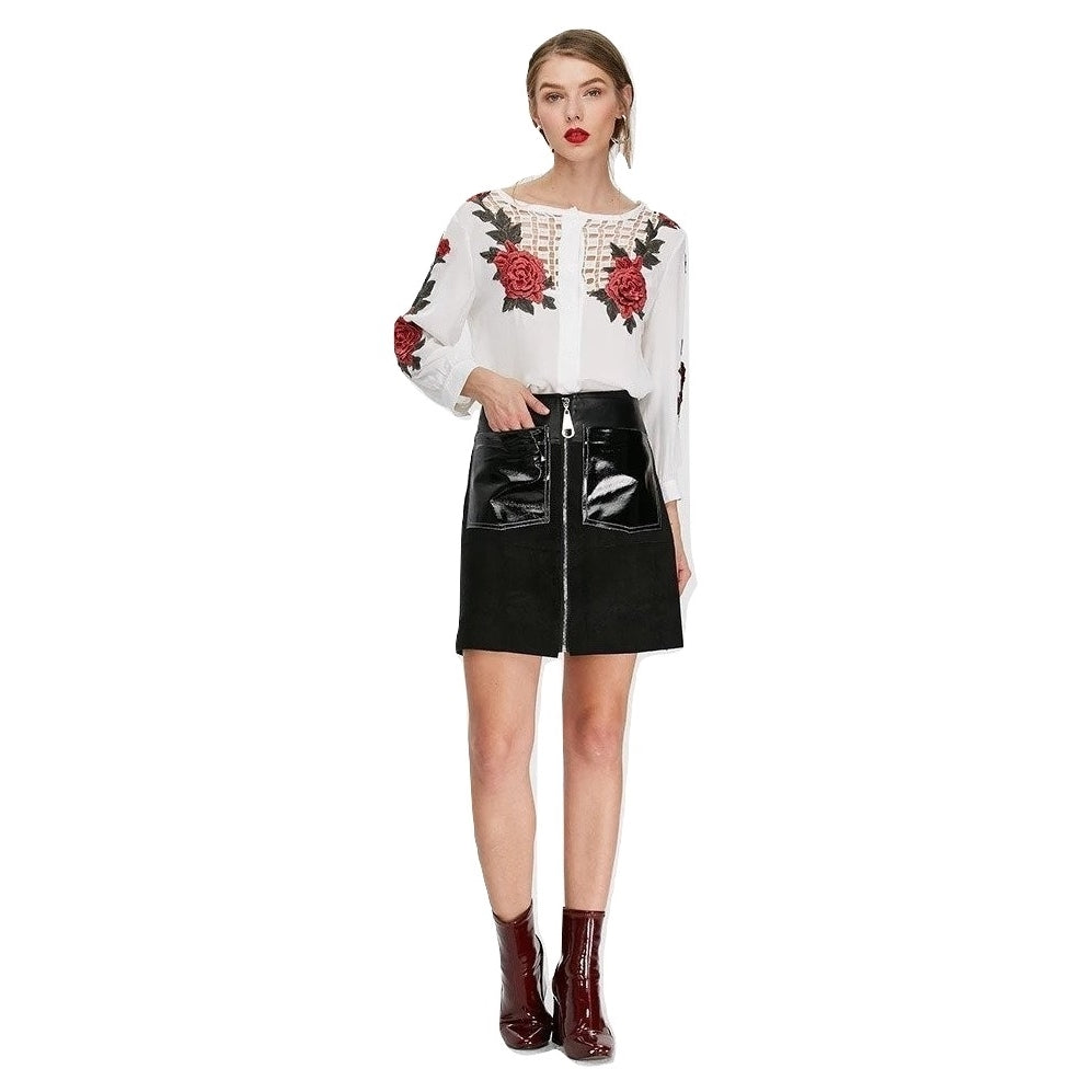 Blusa Bordado Embroidery Floral