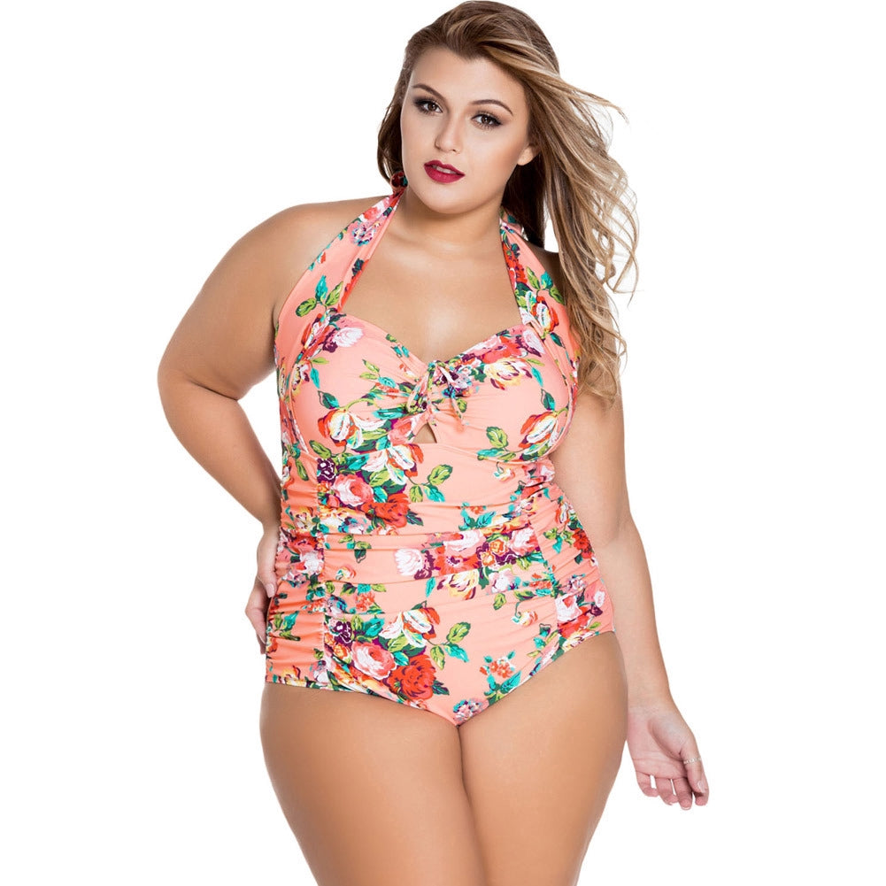 Maiô Plus Size Estampa Floral